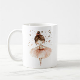 Niedliche Ballerina Ballett Tanz Liebe Kunst, Dich Kaffeetasse