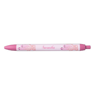 Niedliche Ballett Schuhe Pointe Pink Kawaii Person Kugelschreiber