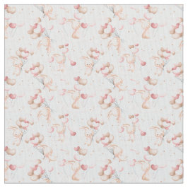 Niedliche Ballons Stoff