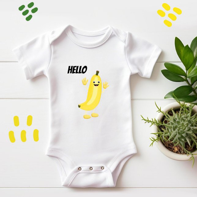 Niedliche Banane Baby Strampler (Von Creator hochgeladen)