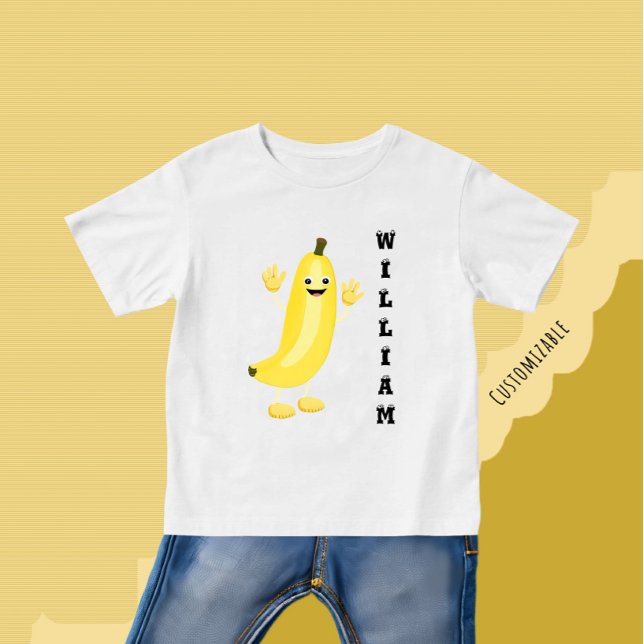 Niedliche Banane Baby T-shirt (Von Creator hochgeladen)