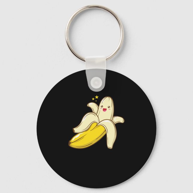 niedliche Banane Schlüsselanhänger (Vorderseite)