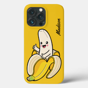 Niedliche Bananen-individuelle Name-Telefonfälle Case-Mate iPhone Hülle