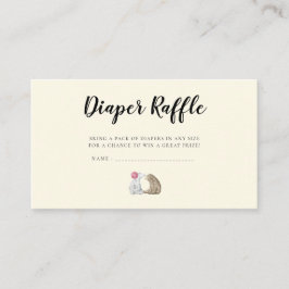 Niedliche Bären Babydusche Begleitkarte