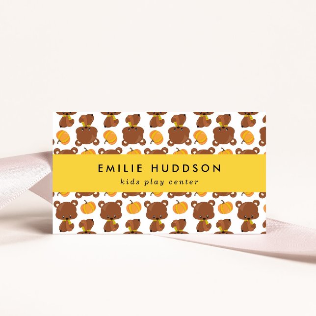 Niedliche Bären, Kinderspielzentrum, Aktivzentrum Visitenkarte (Von Creator hochgeladen)