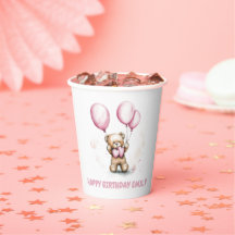 Niedliche Bärenpastellpapiere