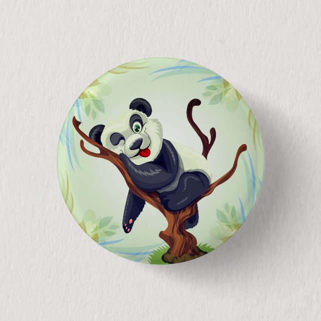 Niedliche Bärentaste Button (Vorderseite)