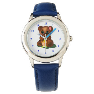 Niedliche Bärenüberwachung Armbanduhr