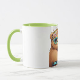 Niedliche Bärenumarmung Liebe Mama Mütter Tag Tasse