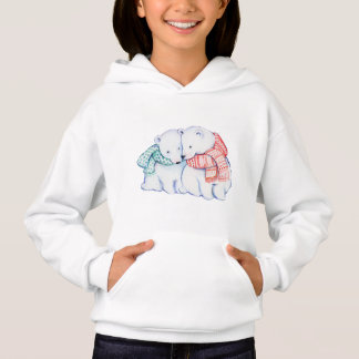 NIEDLICHE BÄRN-LIEBE.  GESCHENK DES HOODIE