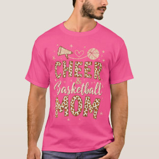 Niedliche Basketball und Cheer Mama Basketball Che T-Shirt