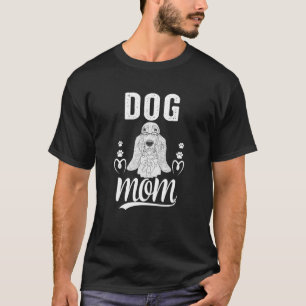Niedliche Basset Hound Hund Mama Mutter T-Shirt