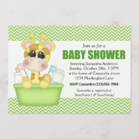 Niedliche Bath Time Giraffe Kinderdusche