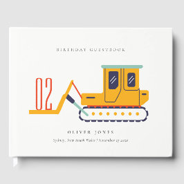 Niedliche Baugabel für jedes Alter Geburtstag Gästebuch