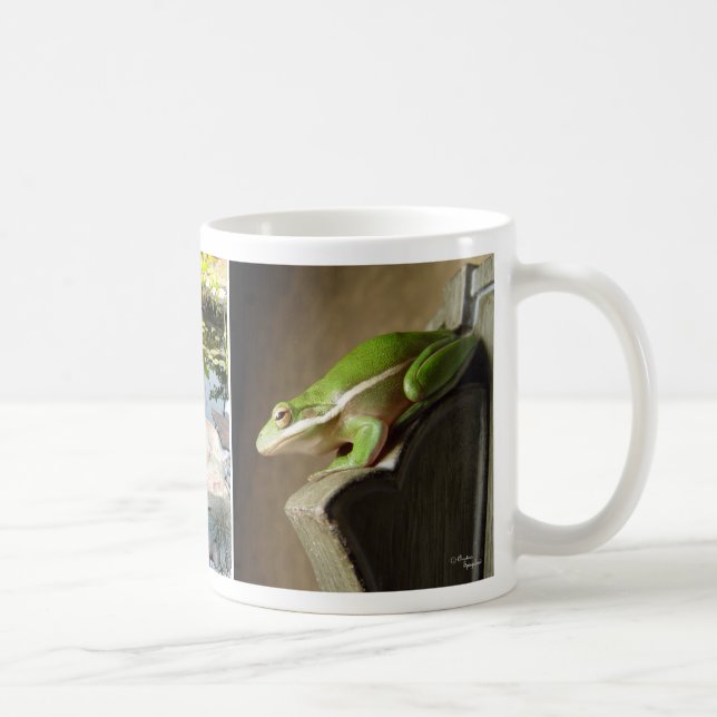 Niedliche Baum-Frosch-Tasse Tasse (Rechts)