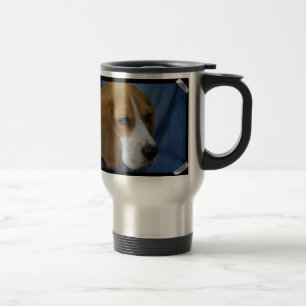 Niedliche Beagle-Reise-Tasse Reisebecher
