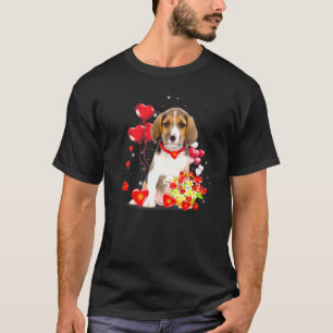 Niedliche Beagle Valentine    DayDog Valentine T-Shirt