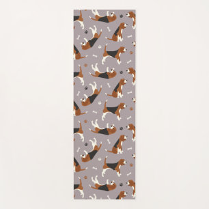 Niedliche Beagles Yogamatte