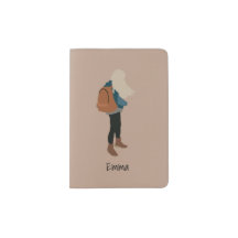 Niedliche benutzerdefinierte Passhülle