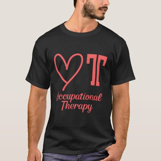 Niedliche Berufstherapie Langschläfer Shirt Gesche (Vorderseite)