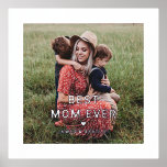 Niedliche BEST MAMA JE HERZ Muttertagsfest Foto Foliendrucke<br><div class="desc">Niedlich Best Mama Ever Heart Mother's Day Foto Foil Prints Plakate Plakate Banners zeigt Ihr Lieblings-Foto mit dem Text "Beste Mutter je" in modernen Silber-oder Goldfolie-Skript mit einem Herz und Ihre Namen unten. Personalisieren Sie diese, indem Sie den Text in dem dafür vorgesehenen Textfeld bearbeiten und ein eigenes Bild hinzufügen....</div>