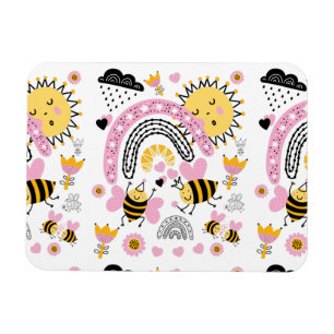 Niedliche BESTE FREUNDIN der Königin, Baby Girl, G Magnet