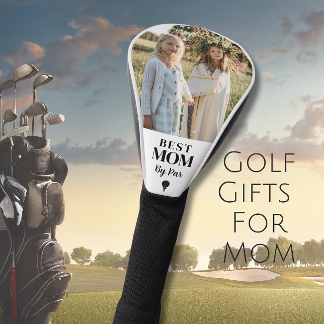 Niedliche beste Mama Par Foto Golf Head Cover Golf Headcover (Cute Best Mom By Par Photo Golf Head Cover
)