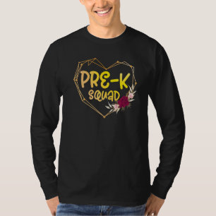 Niedliche Bewertung der Verwaltung der Vor-K-Squad T-Shirt