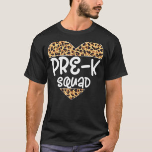 Niedliche Bewertung der Verwaltung der Vor-K-Squad T-Shirt