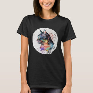 Niedliche, bezaubernde, einzigartige Wasserfarbenk T-Shirt