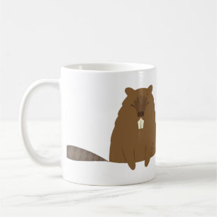 Niedliche Biber-Tasse Kaffeetasse