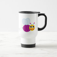 Niedliche Bienen-Reise-Tasse