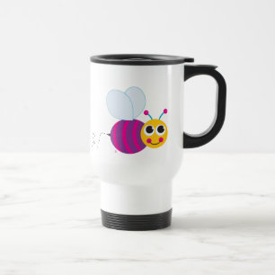 Niedliche Bienen-Reise-Tasse Reisebecher