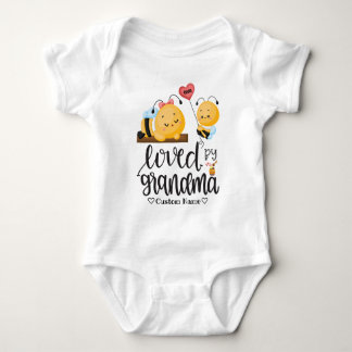 Niedliche Bienen - von Oma geliebt | Großkindgesch Baby Strampler