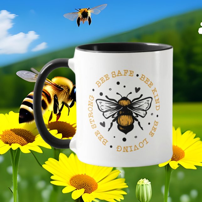 niedliche Bienenliebhaber inspirieren zu einem Mon Tasse (Von Creator hochgeladen)
