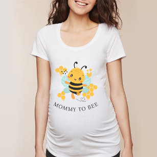 Niedliche Bienenschwangerschaft zeigt Babydusche a T-Shirt