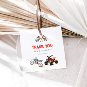 Niedliche Bikes zum Geburtstag Geschenkanhänger