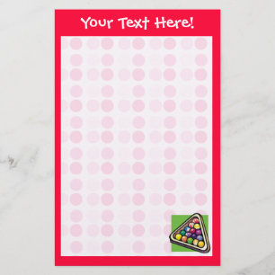 Niedliche Billard Briefpapier