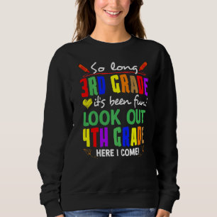 Niedliche bis lange 3. Klasse Ausblick 4. Klasse h Sweatshirt