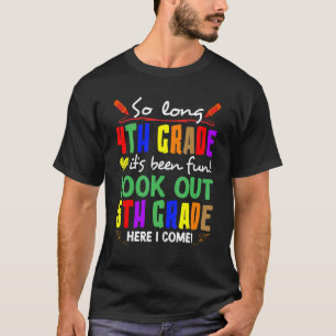 Niedliche bis lange 4. Klasse Ausblick 5. Klasse h T-Shirt