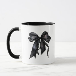 Niedliche Black Bow Design Halloween-Tasse Tasse