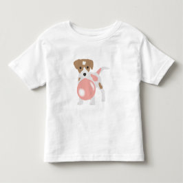 Niedliche Blase Gum Dog Welpe blasen Blase Kleinkind T-shirt