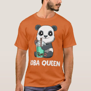 Niedliche Blase Tea Panda Boba Queen 767 T-Shirt