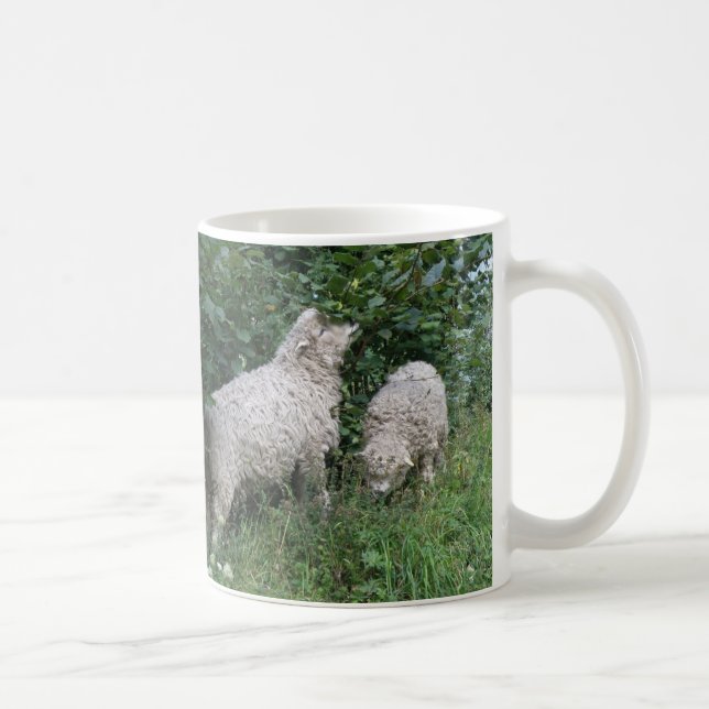 Niedliche Blätter Tasse (Rechts)