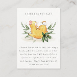 Niedliche Blätterbücher für die Junghütte Begleitkarte