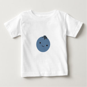 Niedliche Blaubeere Baby T-shirt