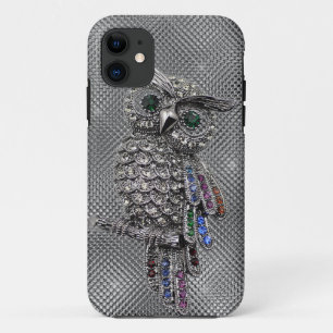 niedliche bling Eule iPhone 11 Hülle