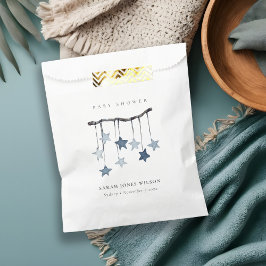 Niedliche Blue Boy Star Mobile Baby Dusche Geschenktütchen