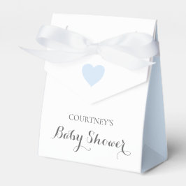 Niedliche Blue Heart Boy Baby Dusche Geschenkschachtel