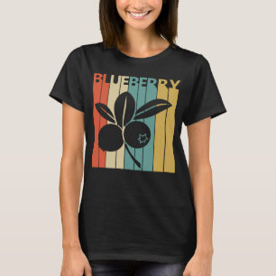 Niedliche Blueberry im Vintagen Stil T-Shirt
